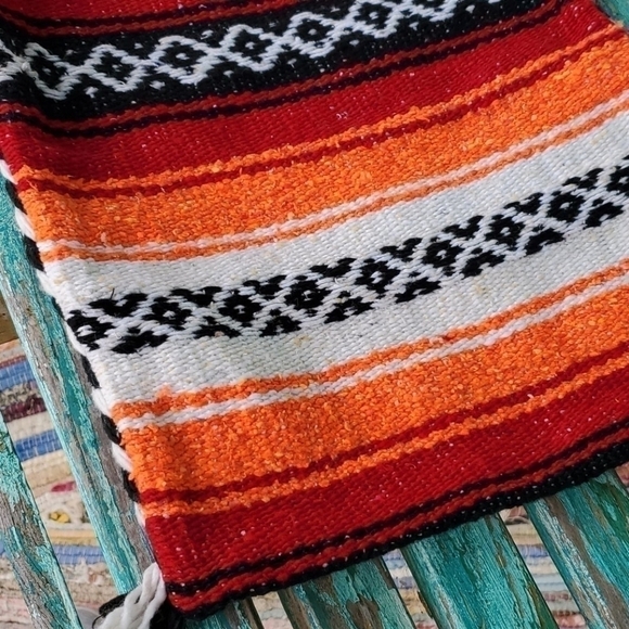 Mexican Serape Festival Boho Crossbody Bag - Picture 3 of 4